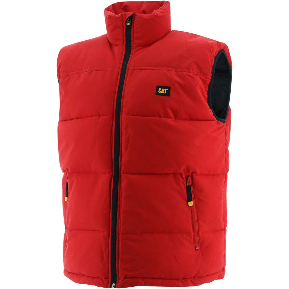 CAT Caterpillar Mens C430 Padded Arctic Workear Gilet Bodywarmer S - Chest 34-37’ (87-94cm)