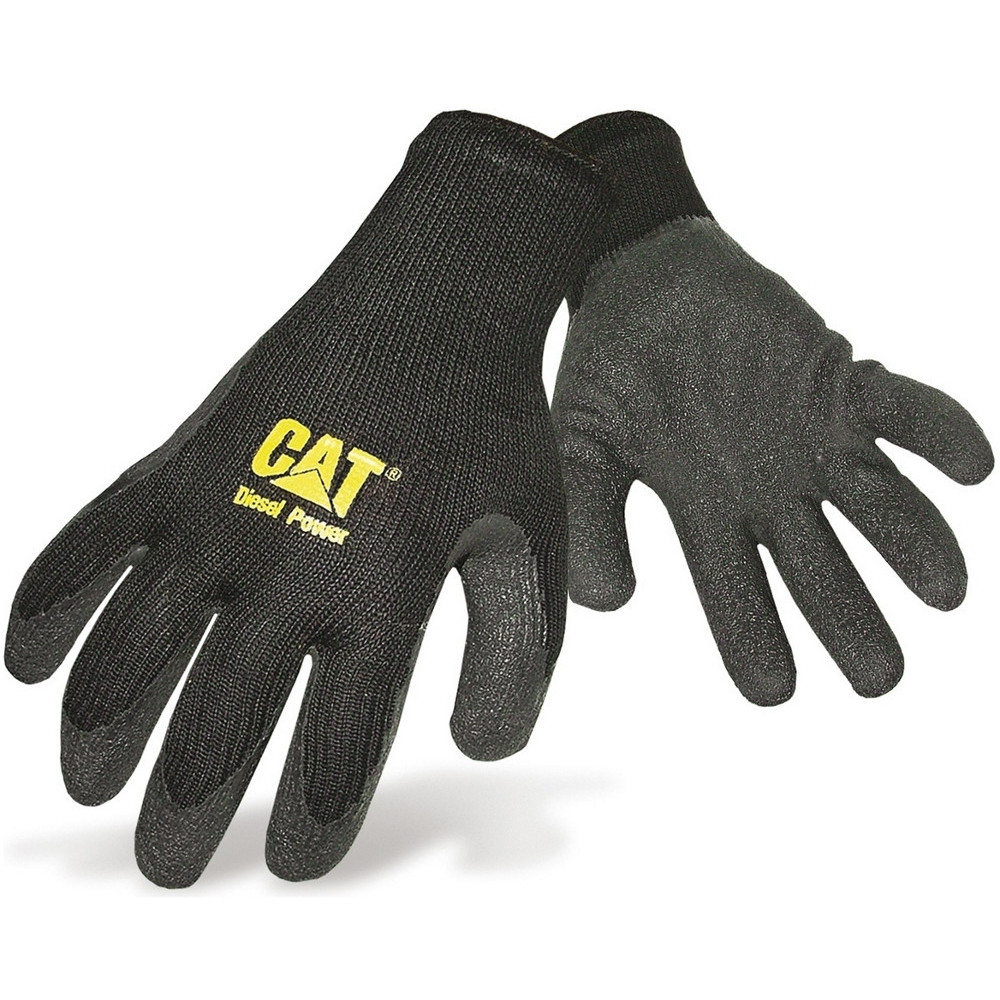 Product image of CAT Workwear Mens Workwear Knit Wrist Latex Palm Gloves Large