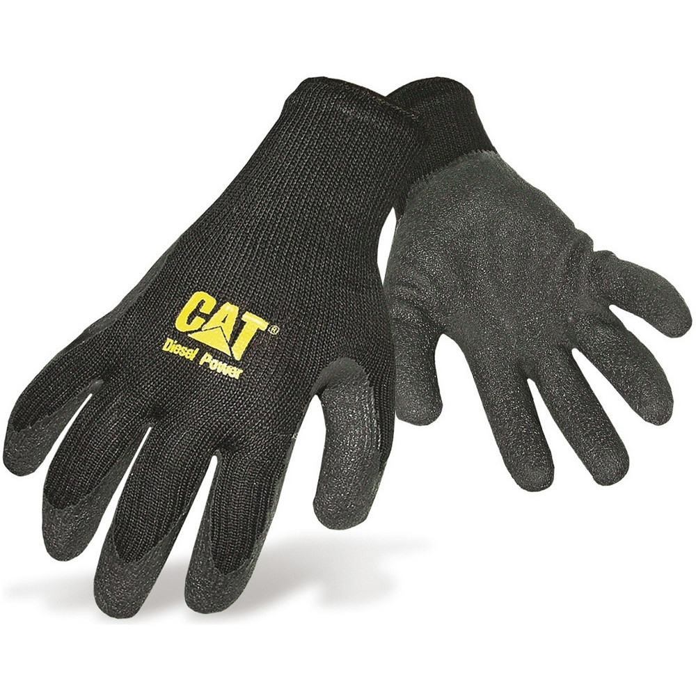 Product image of CAT Workwear Mens Workwear Knit Wrist Latex Palm Gloves Medium