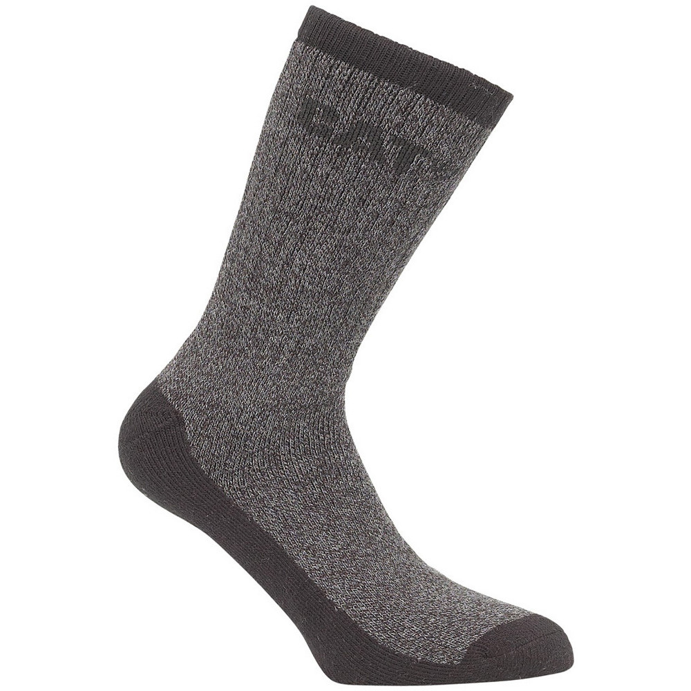 Product image of CAT Workwear Mens Workwear Thermal Cushioned Stretchy 2 Pack Socks UK Size 11-14