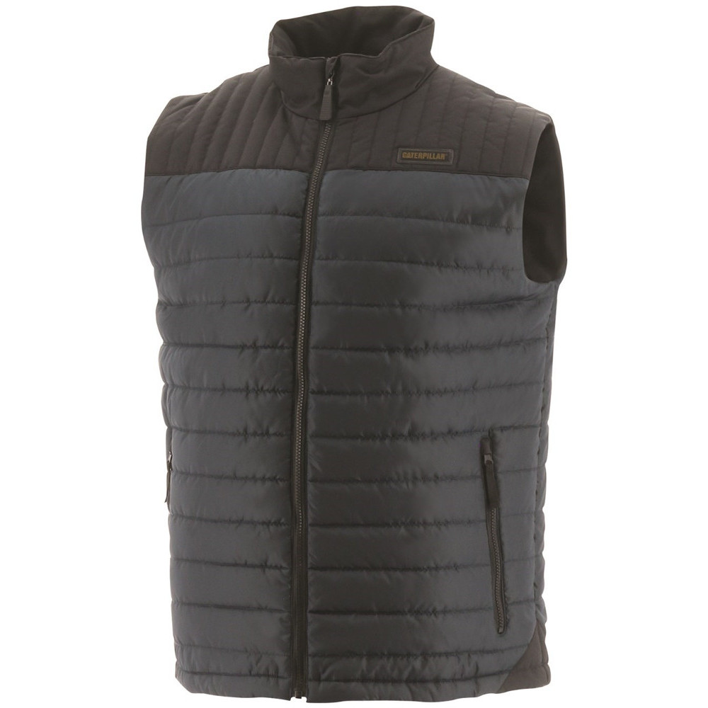 Caterpillar Mens Squall Quilted Insulated Vest Body Warmer S - Chest 34-37’ (87 - 94cm)