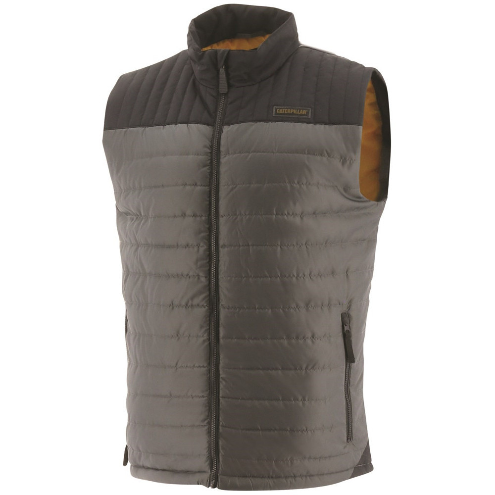 Caterpillar Mens Squall Quilted Insulated Vest Body Warmer XXL - Chest 50 - 53’ (127 - 132cm)