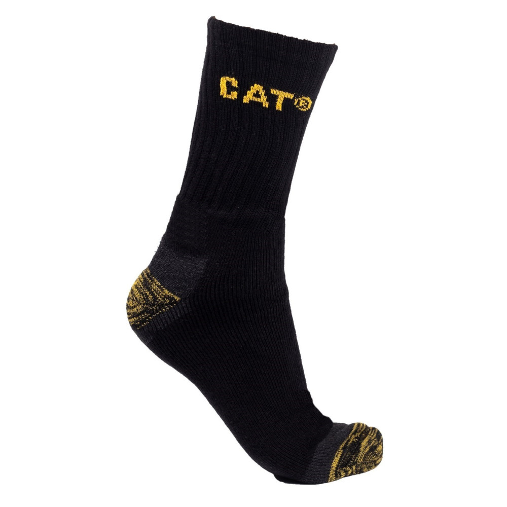 CAT Workwear Mens Premium 3 Pack Pair Work Socks UK Size 11-14