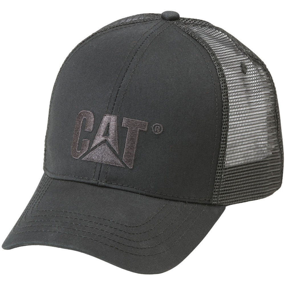 Product image of CAT Workwear Mens Raised Logo Snapback Baseball Cap One Size