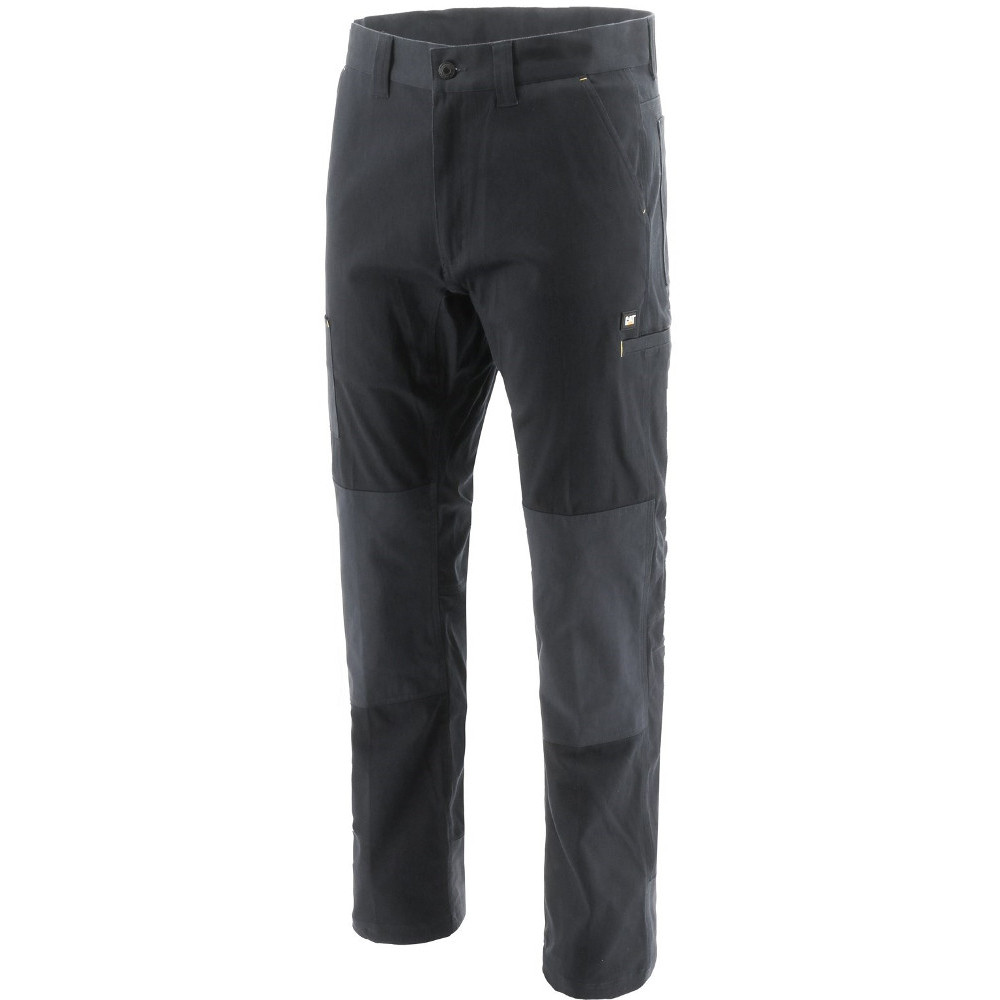CAT Workwear Mens Machine Durable Slim Fit Work Trousers 42- Waist 42’, Inside Leg 34’