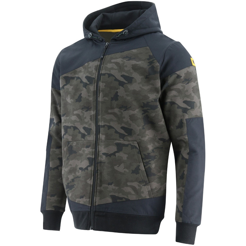 CAT Workwear Mens Trade Full Zip Sweatshirt Hoodie XL - Chest 46 - 49' (117 - 124cm)