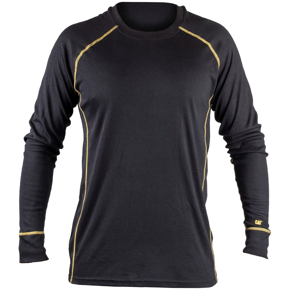 CAT Workwear Mens Thermo Long Sleeve Thermal Baselayer Shirt XXL - Chest 50 - 53’ (127 - 132cm)