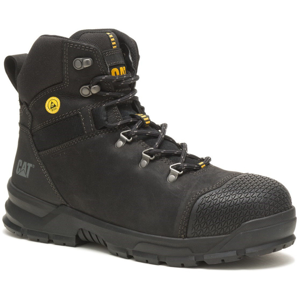 CAT Workwear Mens Accomplice Hiker Leather Safety Boots UK Size 7 (EU 41)