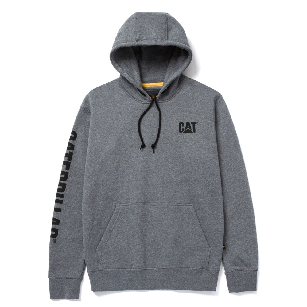 CAT Workwear Mens Trademark Banner Hooded Sweatshirt 3XL - Chest 56-58’ (142 - 147cm)