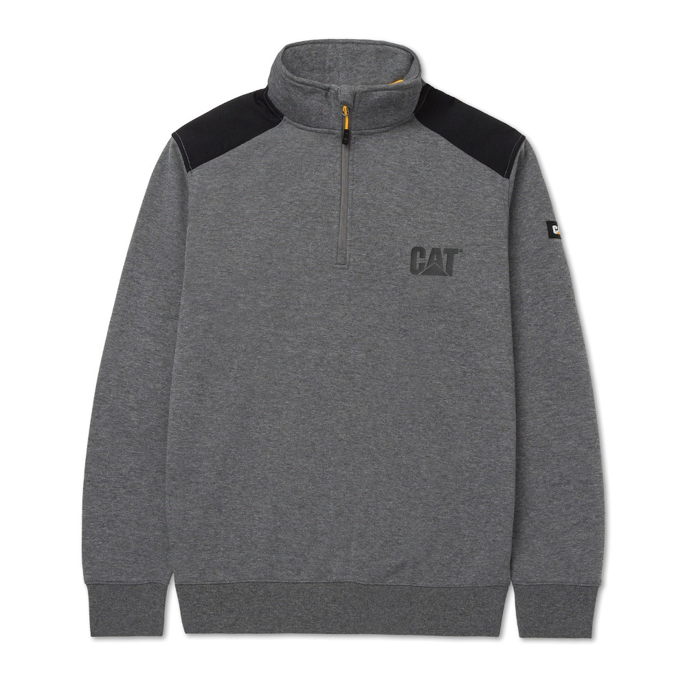 CAT Workwear Mens Essential 1/4 Zip Sweatshirt S - Chest 34-37’ (87 - 94cm)