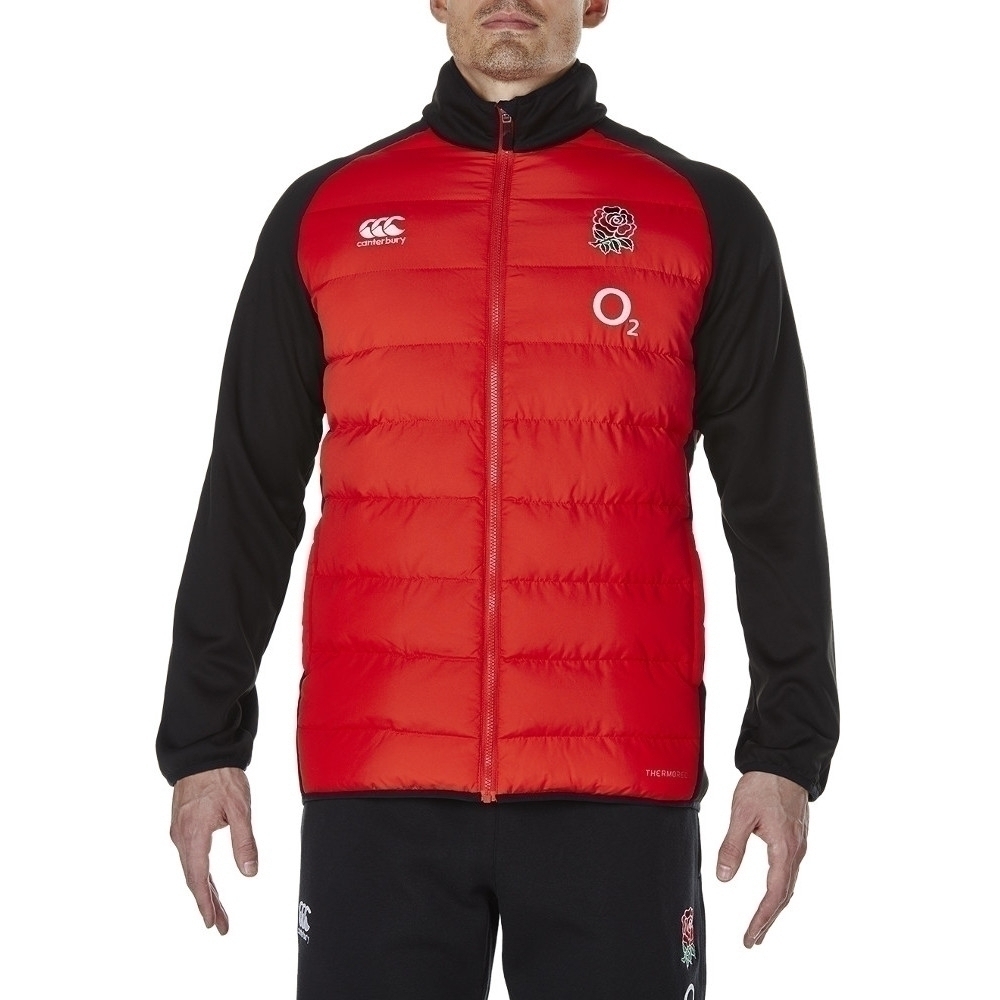 Canterbury Clothing Mens England Thermoreg Lightweight Hybrid Jacket XXL - Chest 46-48’ (117-122cm)