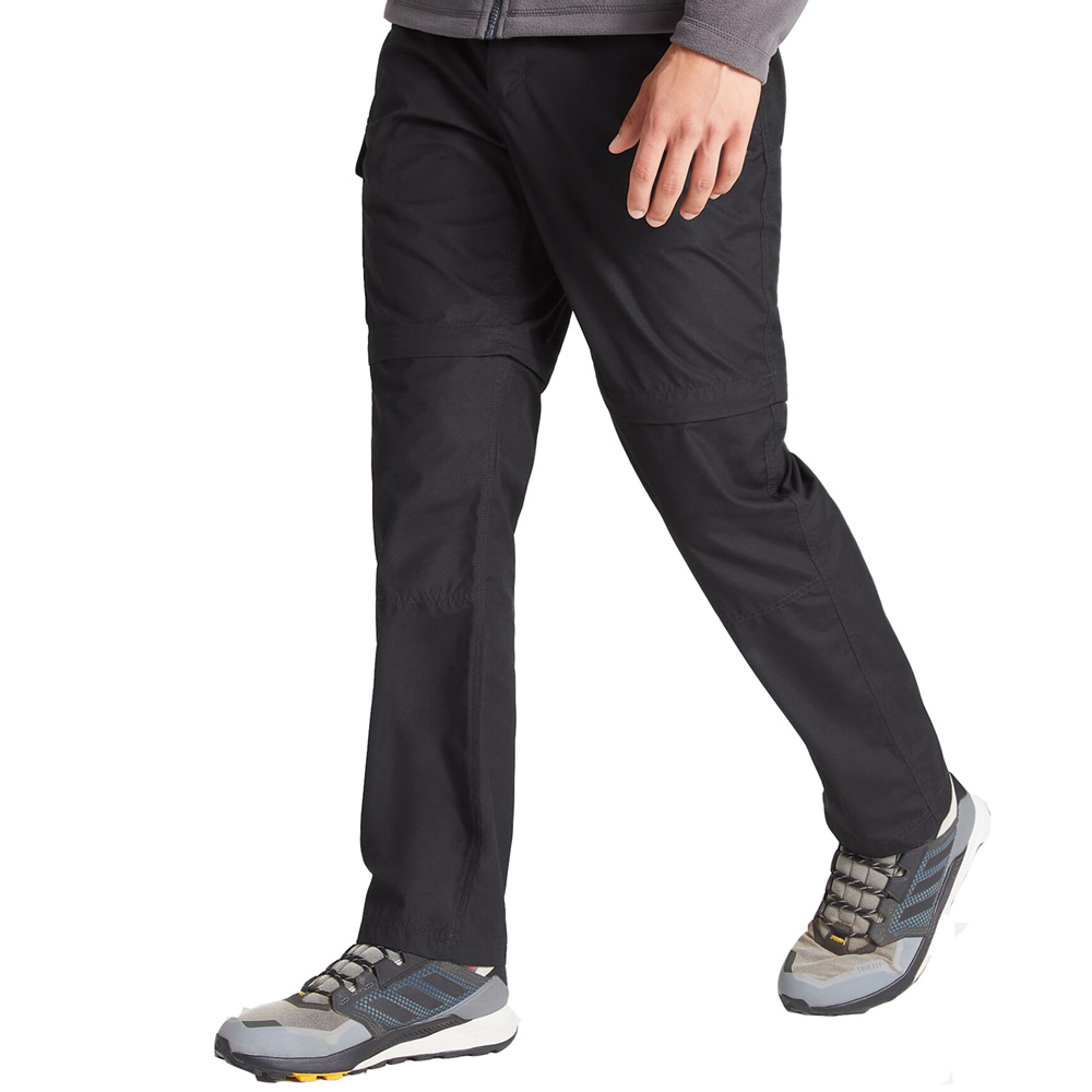 Craghoppers Expert Mens Kiwi Slim Cut Convertible Trousers 40L- Waist 40’, (102cm), Inside Leg 33’