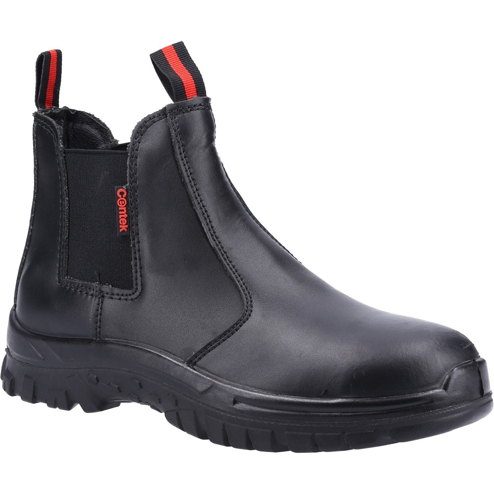 Centek Mens Dealers Leather Safety Boots UK Size 9 (EU 43)