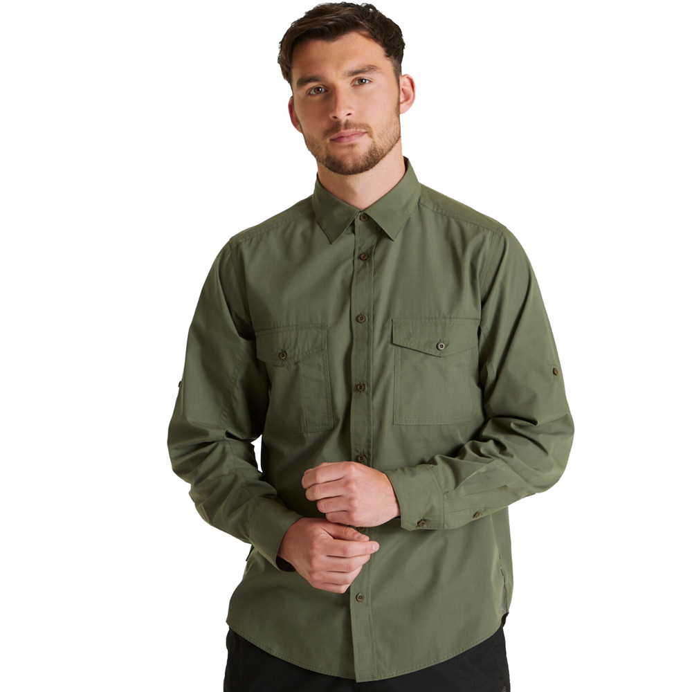 Craghoppers Expert Mens Kiwi Long Sleeve Walking Shirt XL- Chest 50’, (127cm)