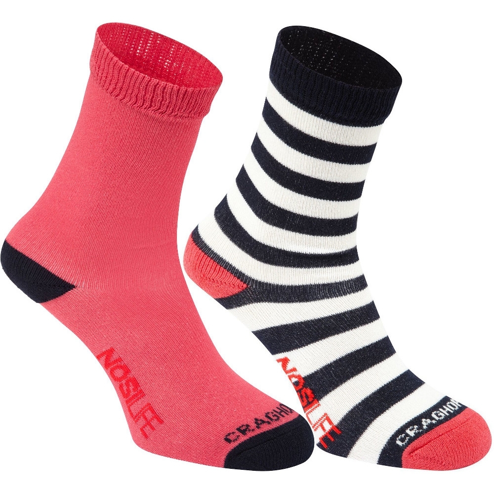 Craghoppers Girls Nosi Life Lightweight Twin Walking Socks UK Size 8-10 (EU 26-28)
