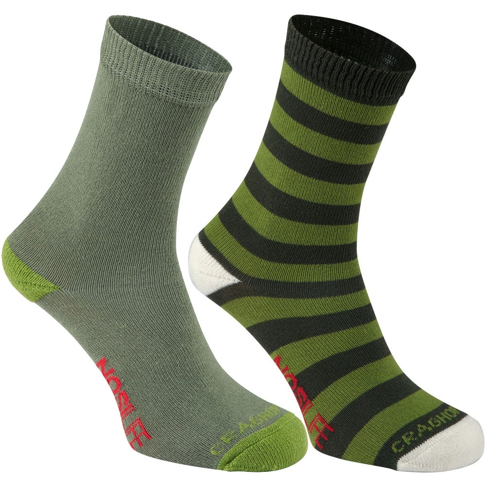 Product image of Craghoppers Girls Nosi Life Lightweight Twin Walking Socks UK Size 11-2 (EU 29-35)
