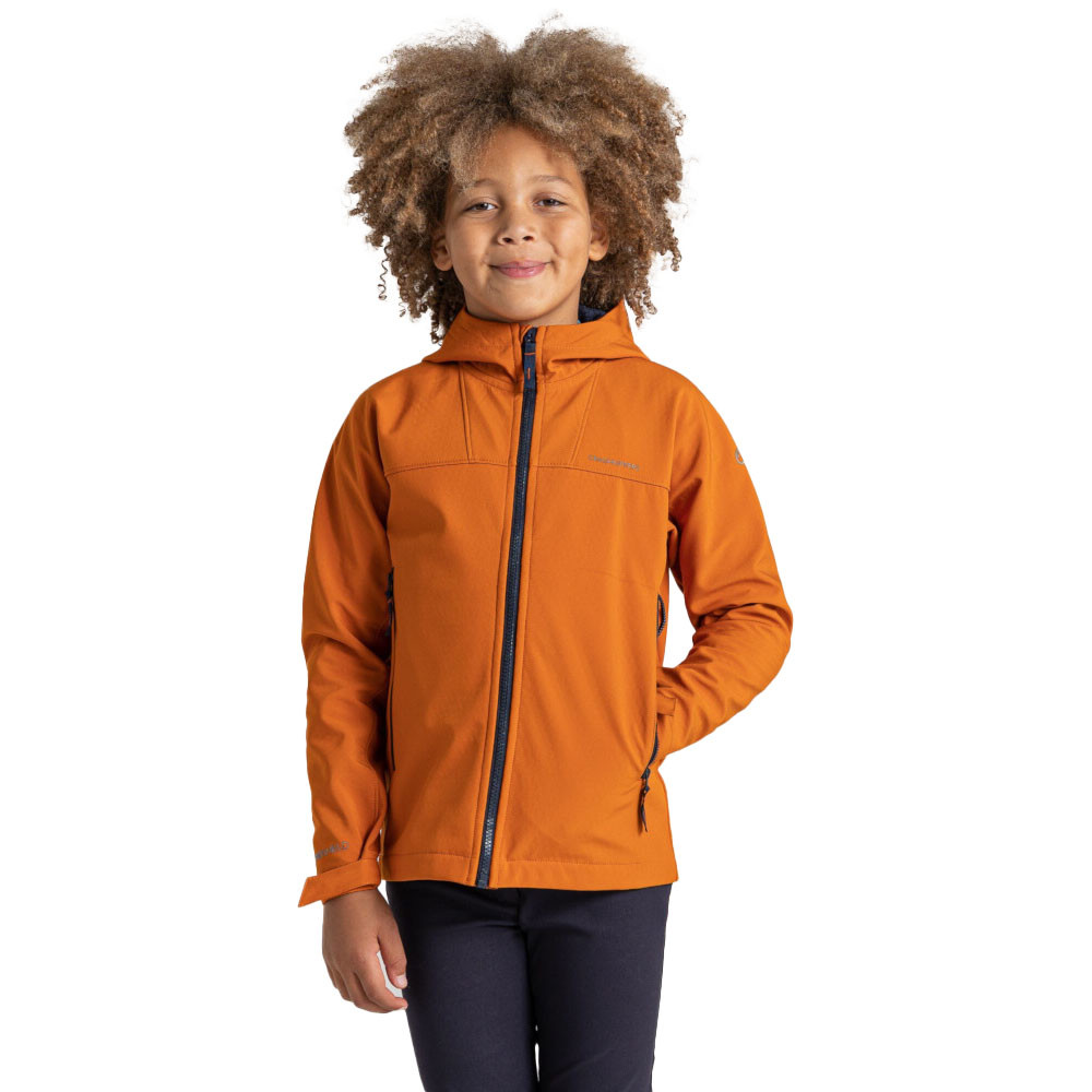 Craghoppers Boys Landon Hooded Softshell Jacket 3-4 Years- Chest 21.5-22.5’, (55-57cm)