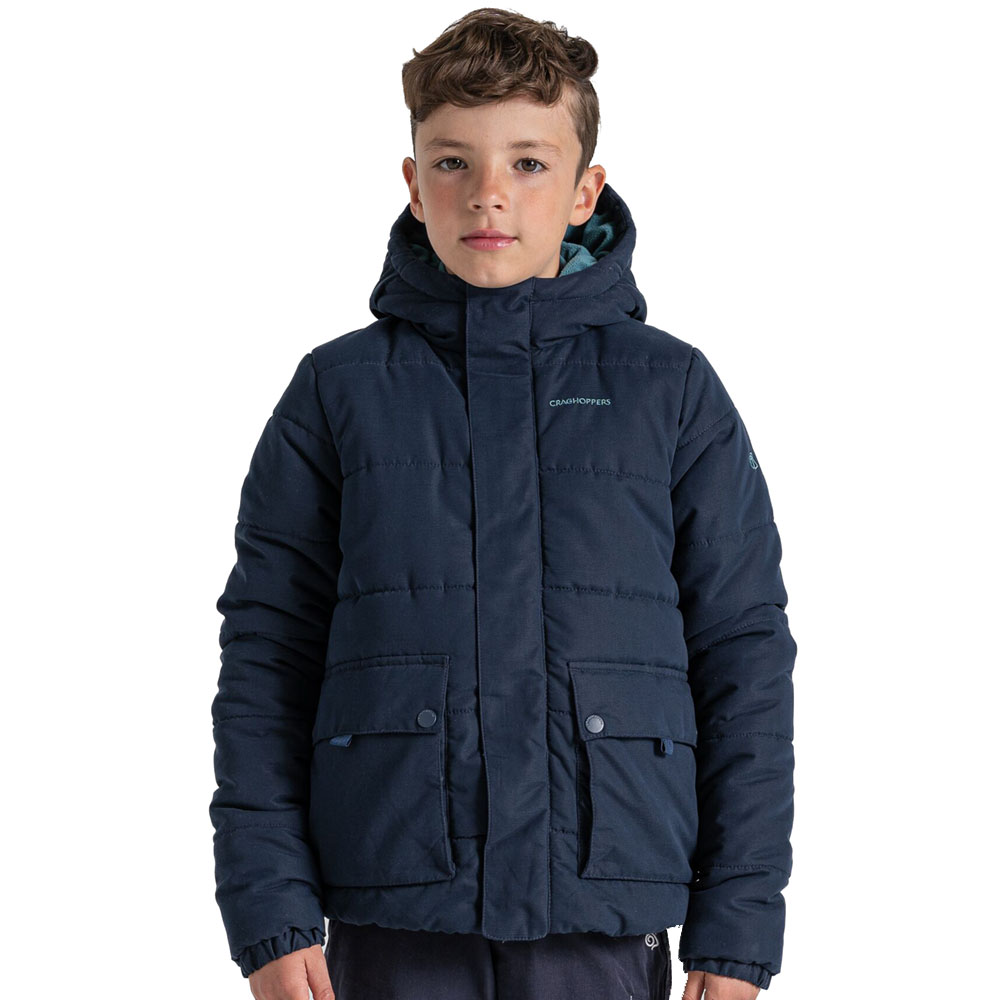Craghoppers Boys Maro Hooded Relaxed Fit Jacket 11-12 Years - Chest 29.5-31’ (75-79cm)
