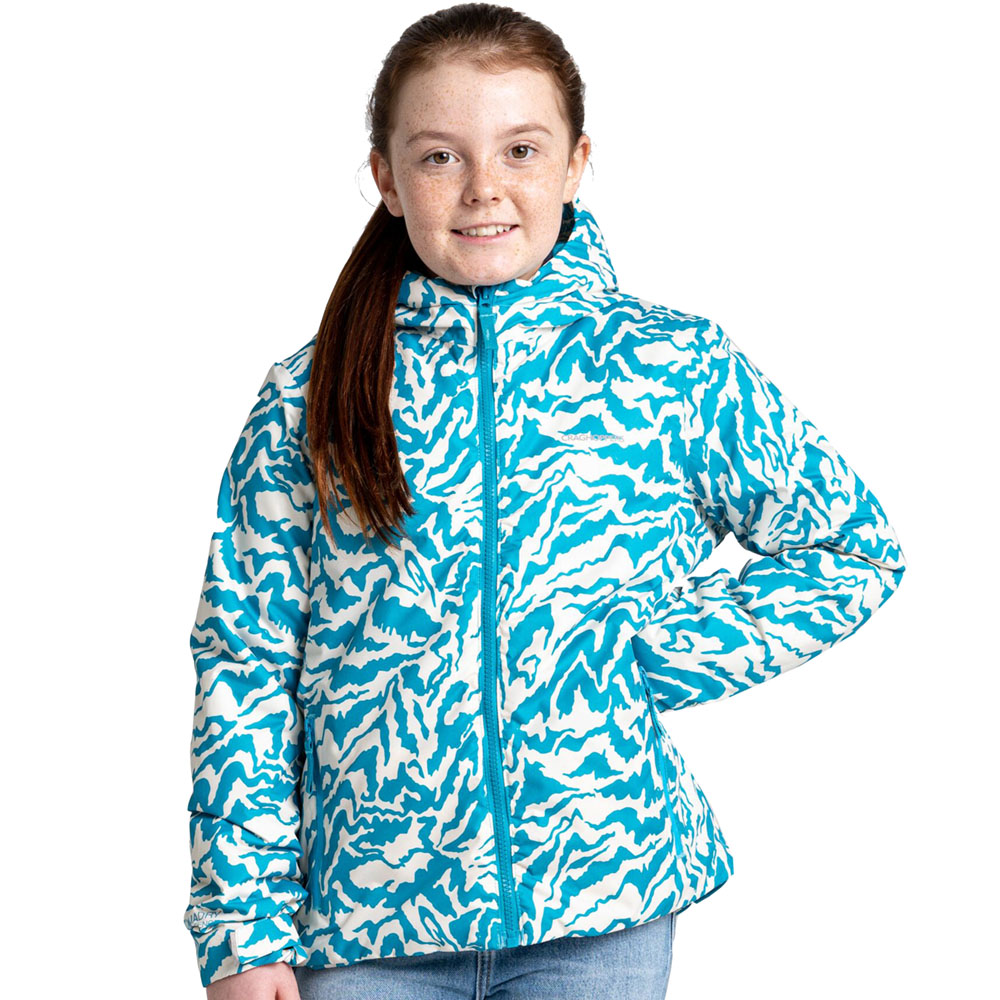 Craghoppers Girls Aminda Relaxed Fit Waterproof Jacket 7-8 Years - Chest 24.75-26.5’ (63-67cm)