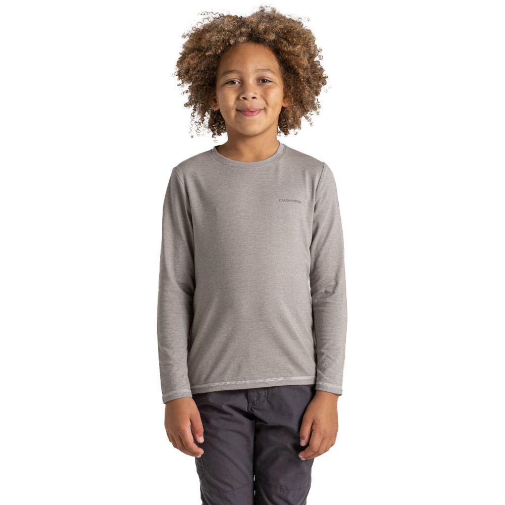 Craghoppers Boys NosiLife Jago Wicking Long Sleeved T Shirt 5-6 Years- Chest 23.25-24’, (59-61cm)