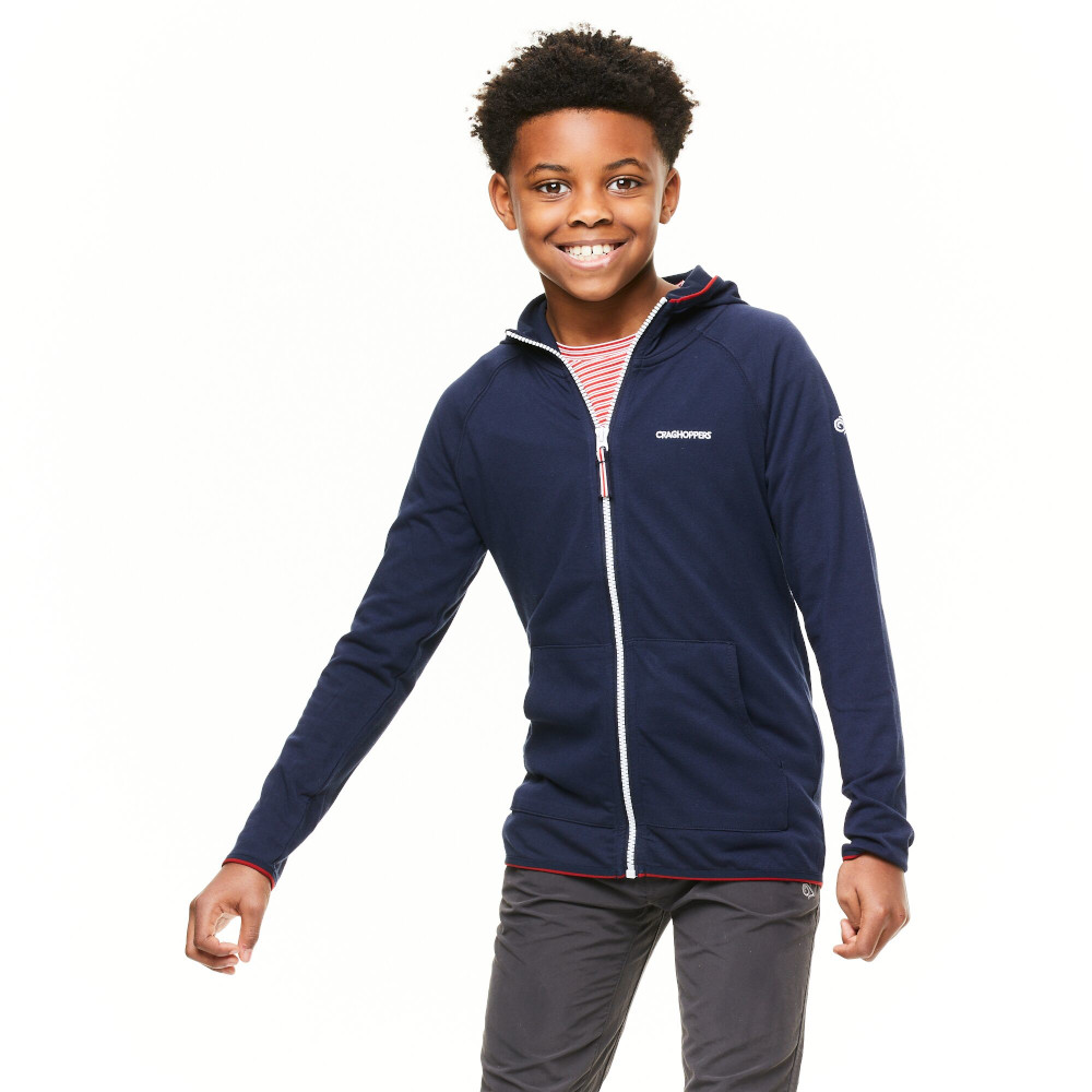 Craghoppers Boys & Girls NosiLife Symmons Full Zip Hoodie 5-6 Years - Chest 23.25-24’ (59-61cm)