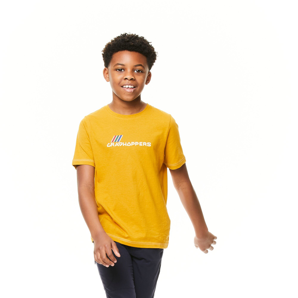 Product image of Craghoppers Boys & Girls Gibbon Short Sleeve Crew T Shirt 5-6 Years - Chest 23.25-24' (59-61cm)