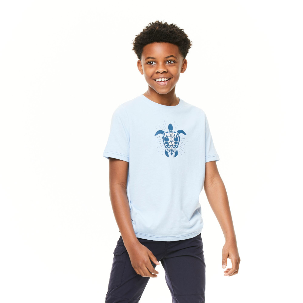 Product image of Craghoppers Boys & Girls Gibbon Short Sleeve Crew T Shirt 7-8 Years - Chest 24.75-26.5' (63-67cm)