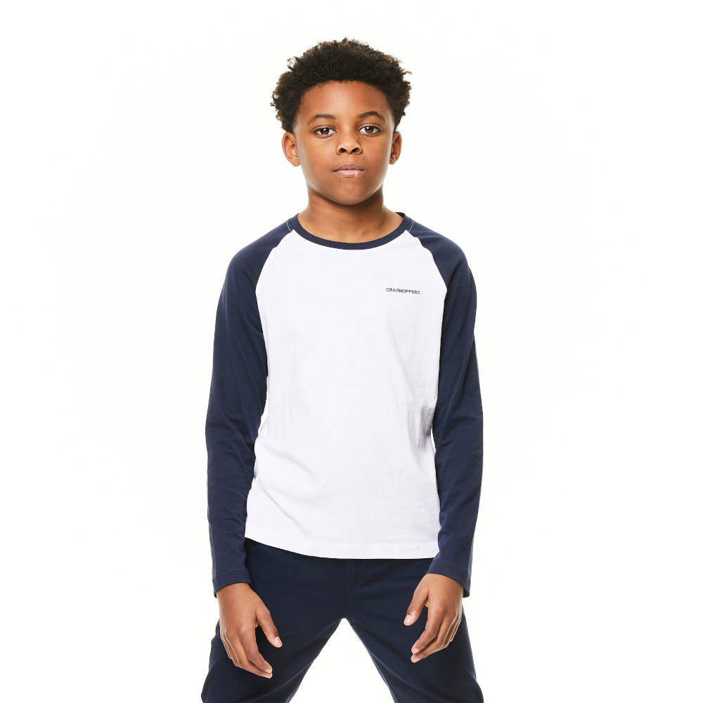 Craghoppers Boys & Girls Abbott Long Sleeve T Shirt 13 Years - Chest 32.5’ (83cm)