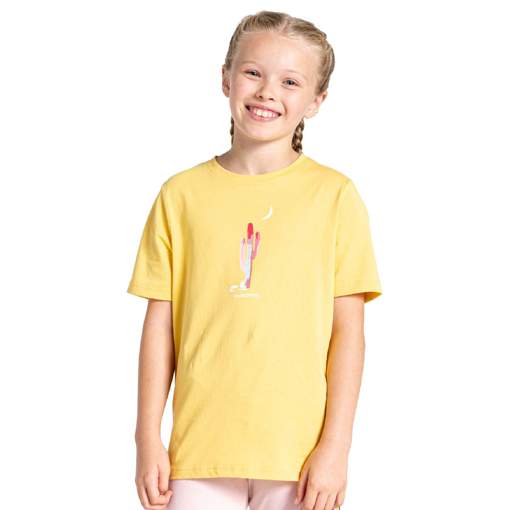 Product image of Craghoppers Boys Tate Relaxed Fit Short Sleeve T Shirt 7-8 Years - Chest 24.75-26.5' (63-67cm)
