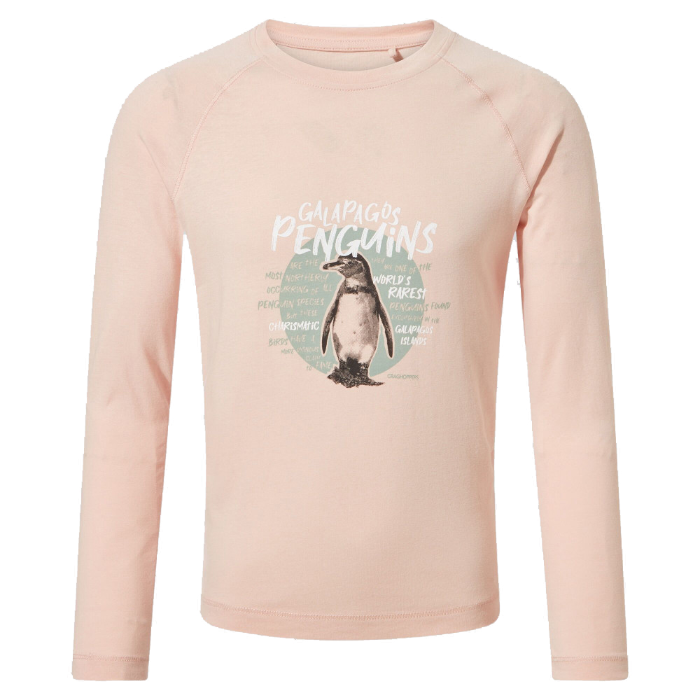 Craghoppers Girls Colly Long Sleeved Graphic T Shirt 9-10 years - Chest 27.25-28.75’ (69-73cm)