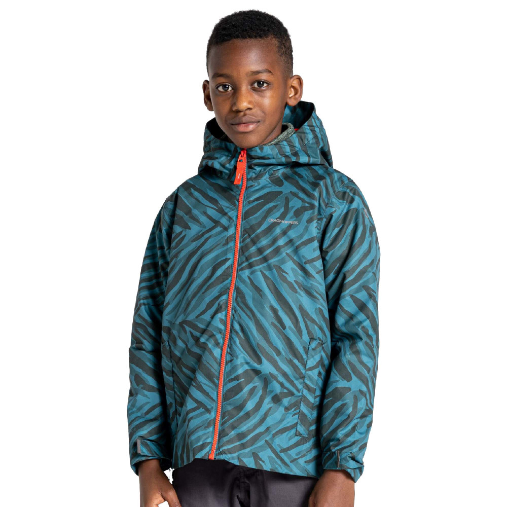 Craghoppers Boys Teagan Waterproof Reflective Jacket 9-10 Years - Chest 27.25-28.75’ (69-73cm)