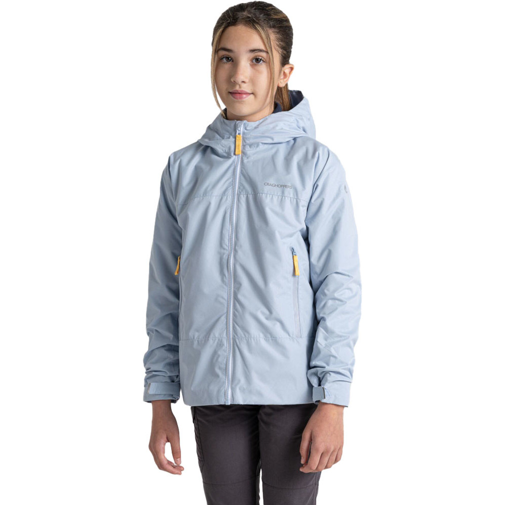 Craghoppers Girls Tobin Waterproof Coat Jacket 7-8 Years- Chest 24.75-26.5’, (63-67cm)