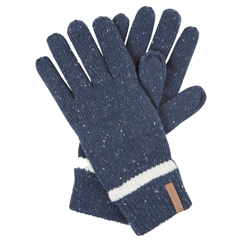 Craghoppers Mens Donal Knitted Winter Gloves M/L - Hand 19-20cm