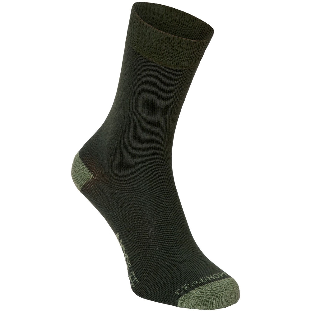 Product image of Craghoppers Mens NosiLife Travel Cushioned Insect-Repellent Socks UK Size 9-12