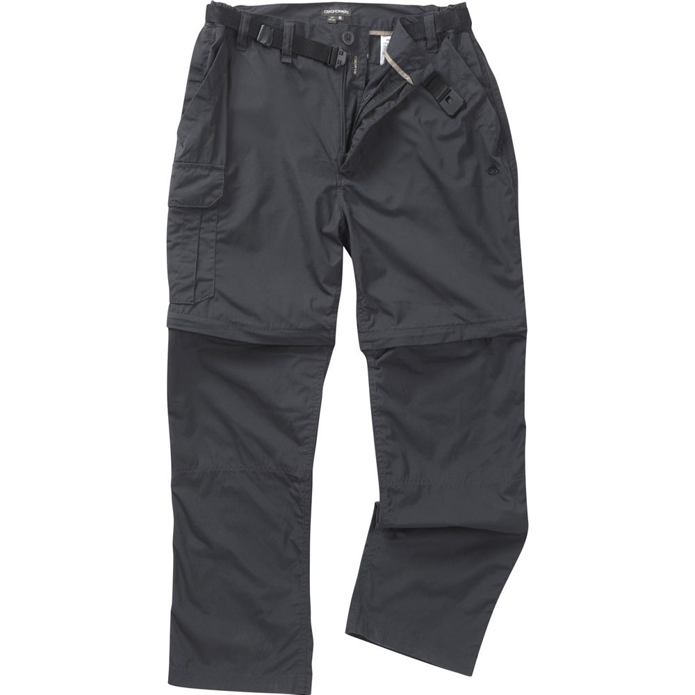 Product image of Craghoppers Mens Kiwi Convertible Walking Trousers Grey