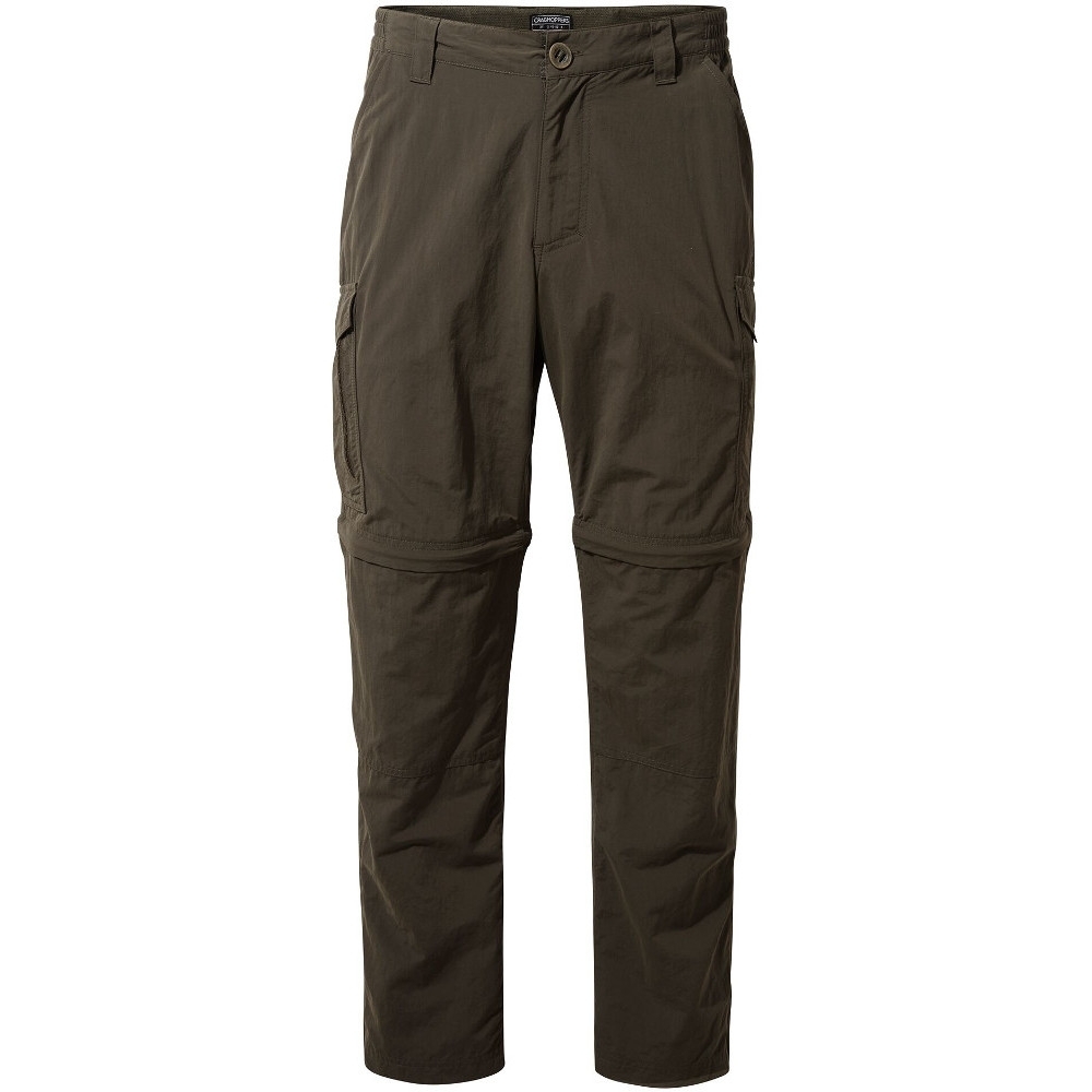 Craghoppers Mens Nosi Life Convertable Zip Off Trousers 34XL - Waist 34’ (86cm), Inside Leg 35’