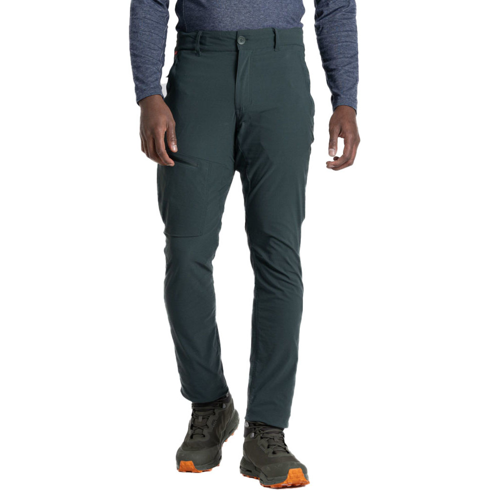 Craghoppers Mens NosiLife Pro Active Walking Trousers 32L - Waist 32’ (81cm), Inside Leg 33’