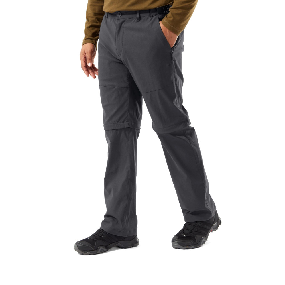 Craghoppers Mens Kiwi Pro II Convertible Walking Trousers 32L - Waist 32’ (81cm), Inside Leg 33’