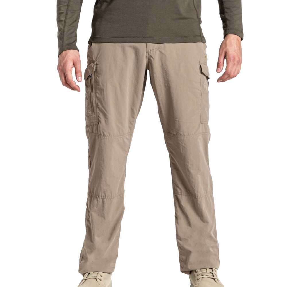 Craghoppers Mens NosiLife Cargo Walking Trousers 40L - Waist 40’ (102cm), Inside Leg 33’