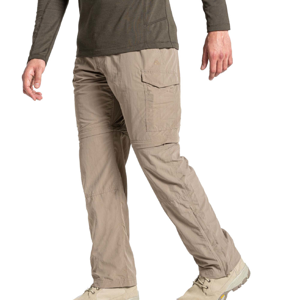 Craghoppers Mens NosiLife Convertible Walking Trousers 30S - Waist 30’ (76cm), Inside Leg 29’
