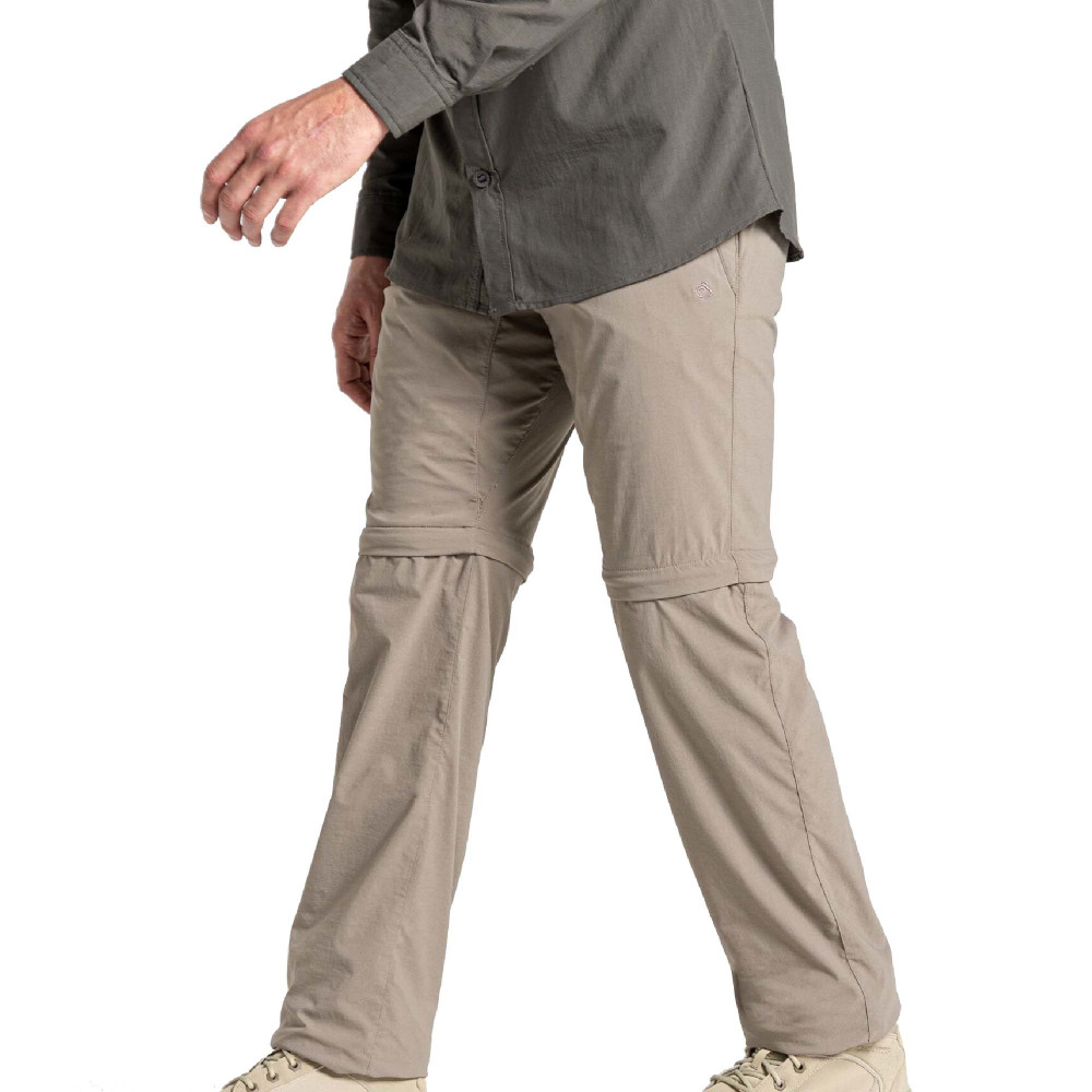 Craghoppers Mens NosiLife Pro Convertible Walking Trousers 44S - Waist 44’ (112cm), Inside Leg 29’