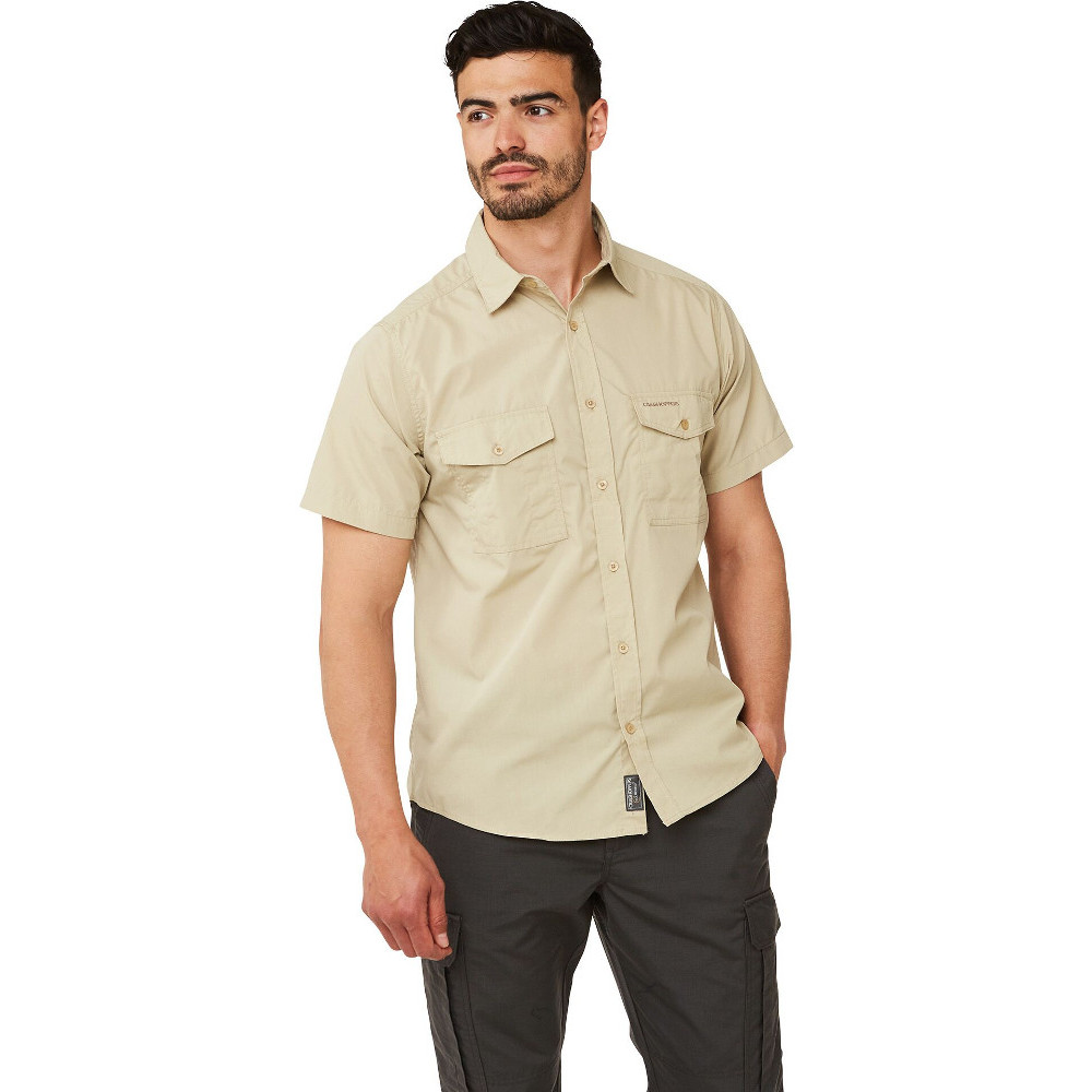 Craghoppers Mens Kiwi Long Sleeve Nosi Defence Shirt L - Chest 42’ (107cm)