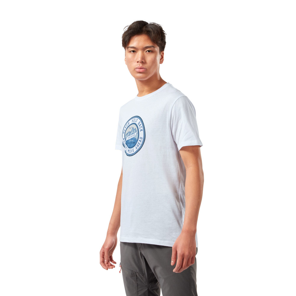 Product image of Craghoppers Mens Mightie Short Sleeved Graphic T Shirt S - Chest 38' (97cm)