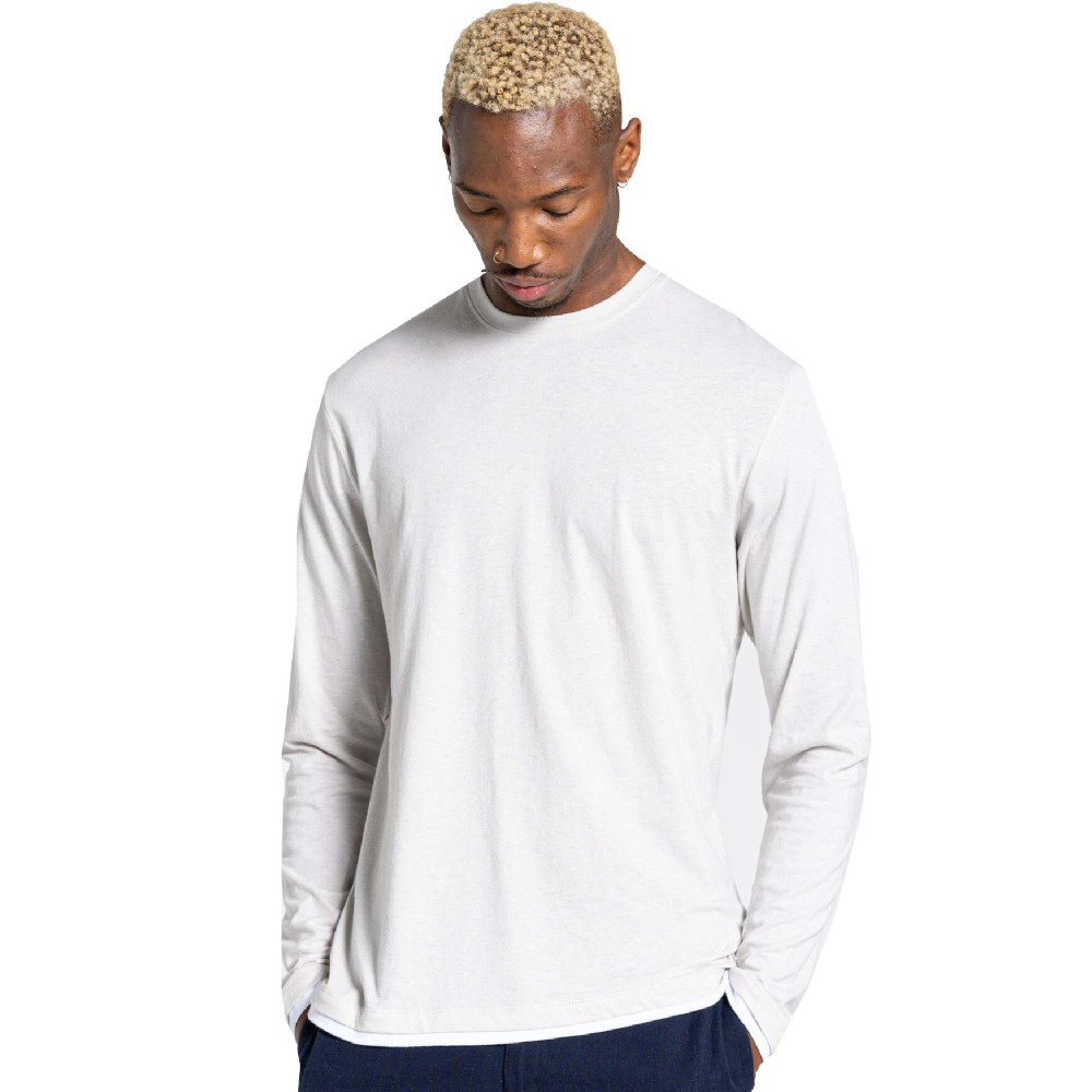 Craghoppers Mens Coulter Lightweight Long Sleeve T Shirt L - Chest 42’ (107cm)
