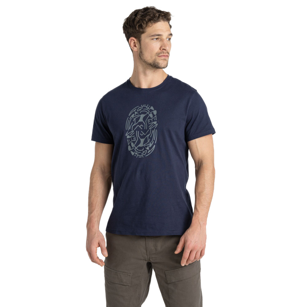 Craghoppers Mens Lucent Short Sleeve Graphic T Shirt M - Chest 40’ (102cm)