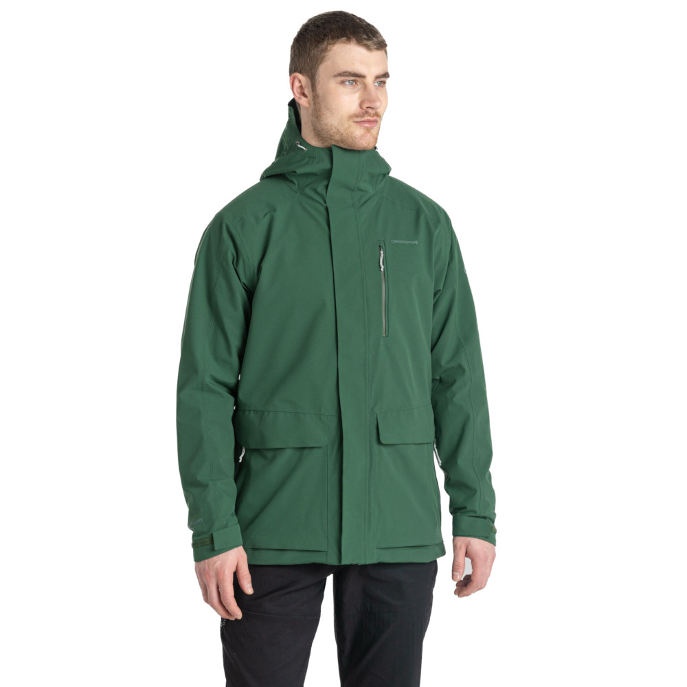 Craghoppers Mens Lorton Waterproof Hooded Jacket XL - Chest 44’ (112cm)