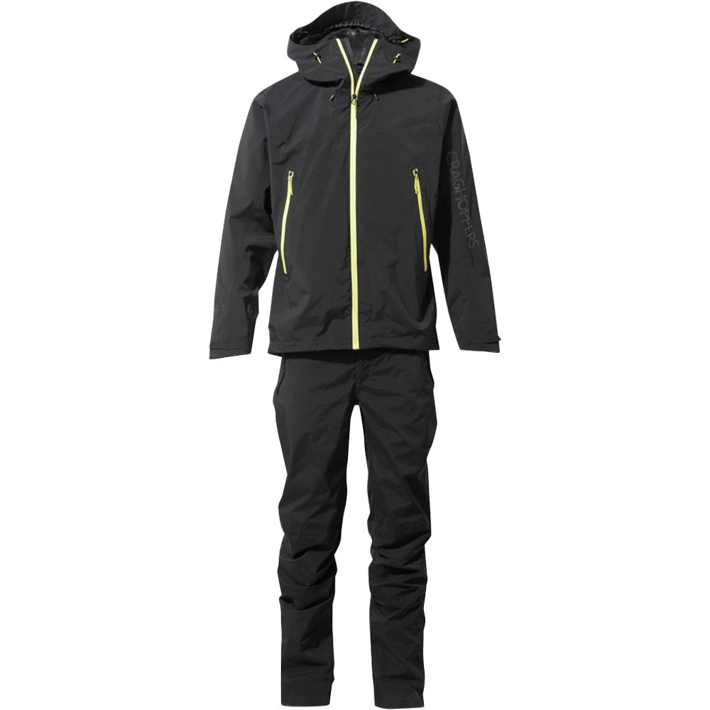 Craghoppers Mens Everitt Waterproof Breathable Rain Suit XXL - Chest 46’ (117cm)
