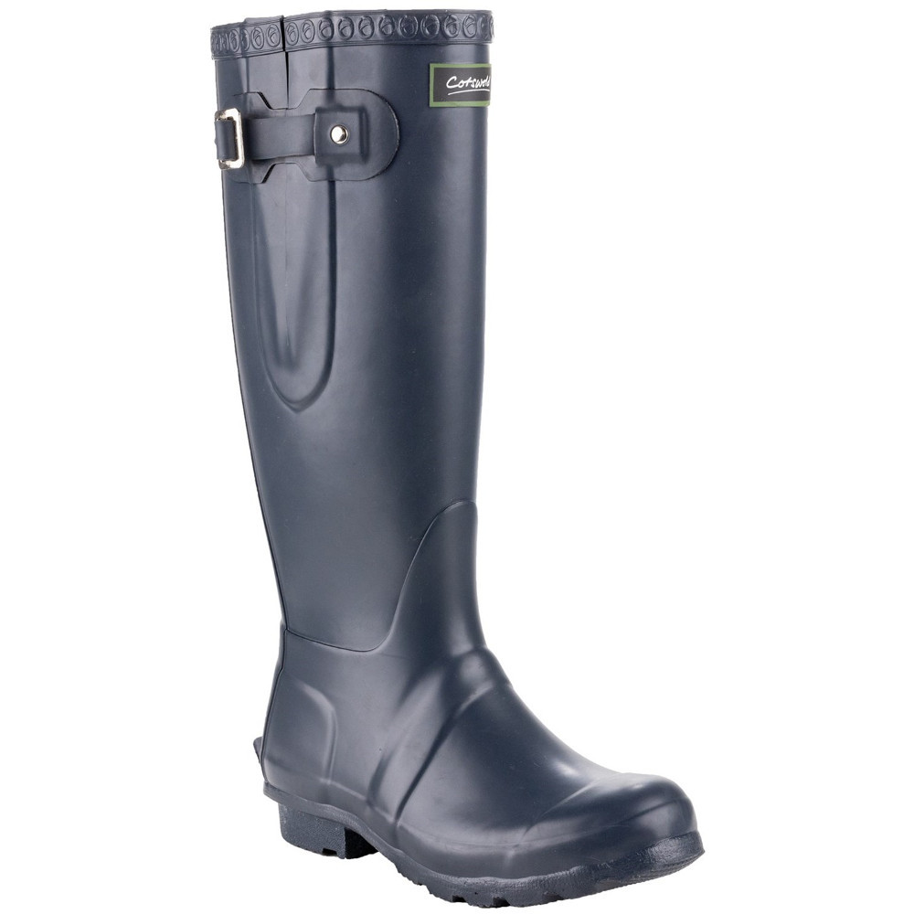Cotswold Mens Windsor Pull On Buckle Welly Wellington Boots UK Size 4 (EU 37)