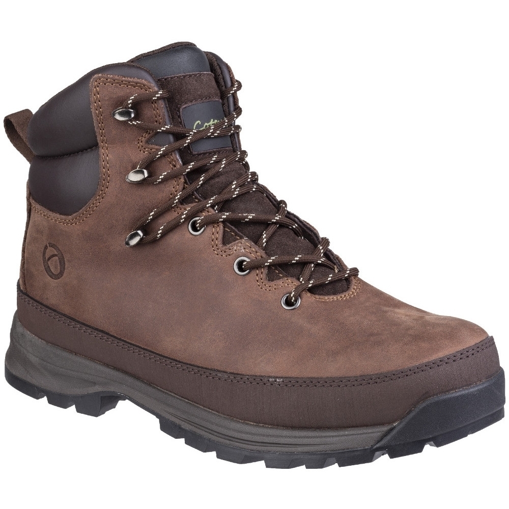 Cotswold Mens Sudgrove Lace Up Leather Durable Walking Boots UK Size 12 (EU 45)
