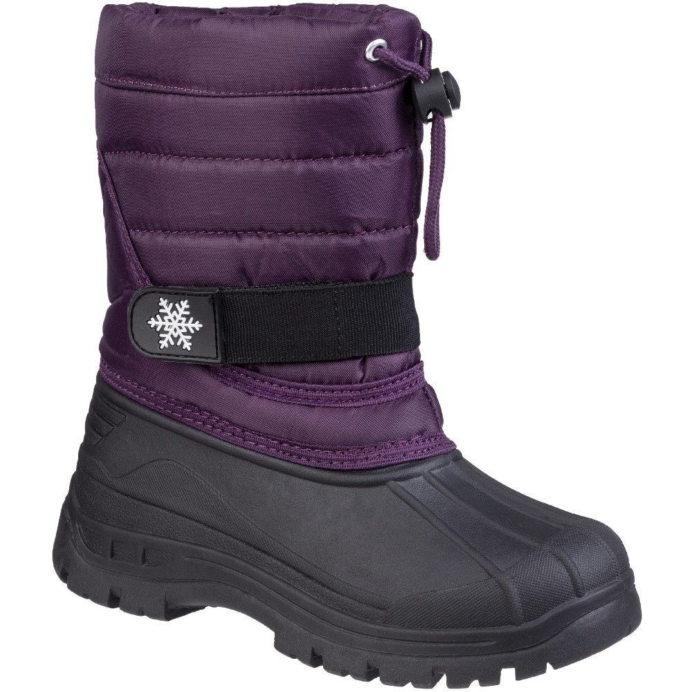 Cotswold Girls Icicle Durable Lightweight Winter Snow Boots UK Size 2 (EU 34)